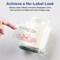 Avery Glossy Clear Rectangle Labels with Sure Feed, 2" x 2.75"